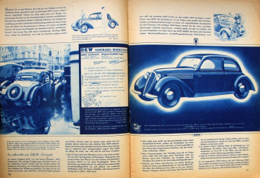 Auto-Union "Die vier Ringe" Factorymagazine 1937 (10064)